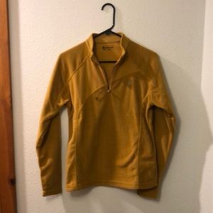 Vertical limit polar fleece pull over quarter zip